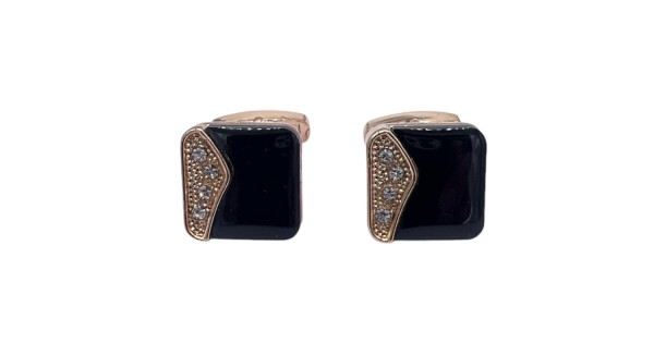 Paire De Boutons De Manchettes Avec Boîte - Bijoux Occasion - Modèle (139-3/A2-5)